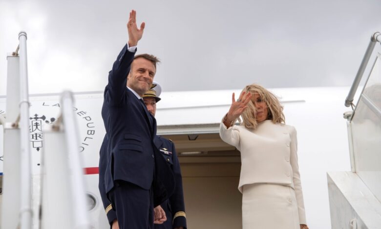 French President Macron Leaves Morocco After State Visit